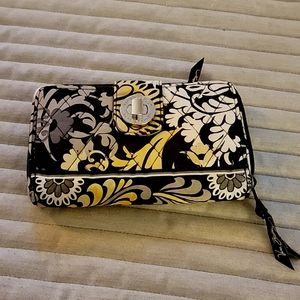 Vera Bradley Baroque turn-key wallet